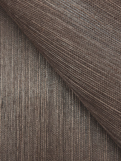 York Wallcoverings Designer Sisals Fan Deck Maguey Sisal Mink Wallpaper Traditional Grasscloth Browns   - GV0108NWFD