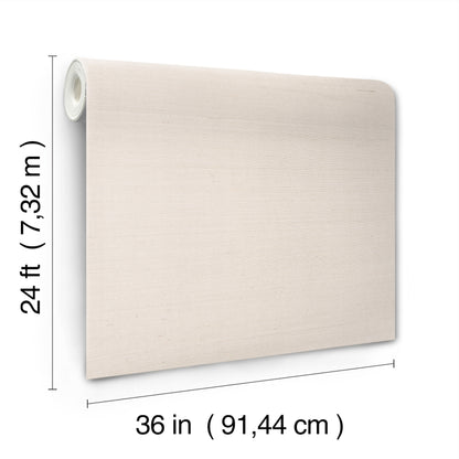 York Wallcoverings Designer Sisals Fan Deck Maguey Sisal Latte Wallpaper Traditional Grasscloth Beiges   - GV0109NWFD