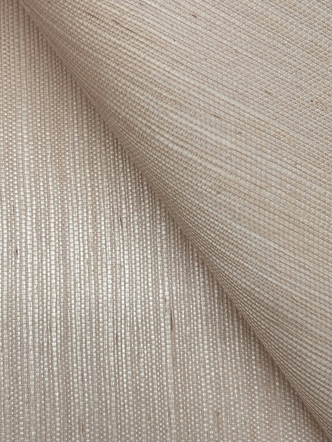 York Wallcoverings Designer Sisals Fan Deck Maguey Sisal Buff Wallpaper Traditional Grasscloth Beiges   - GV0110NWFD