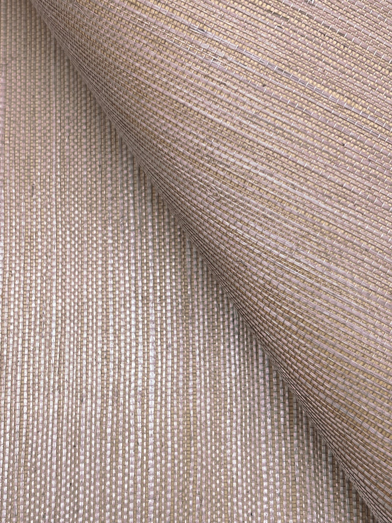 York Wallcoverings Grasscloth and Natural Resource Maguey Sisal Orchid Wallpaper Traditional Grasscloth Purples   - GV0121NW