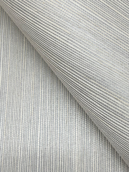 York Wallcoverings Grasscloth and Natural Resource Maguey Sisal Cloudy Wallpaper Traditional Grasscloth Greys   - GV0133NW