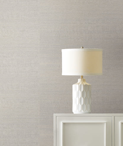 York Wallcoverings Grasscloth and Natural Resource Maguey Sisal Cloudy Wallpaper Traditional Grasscloth Greys   - GV0133NW