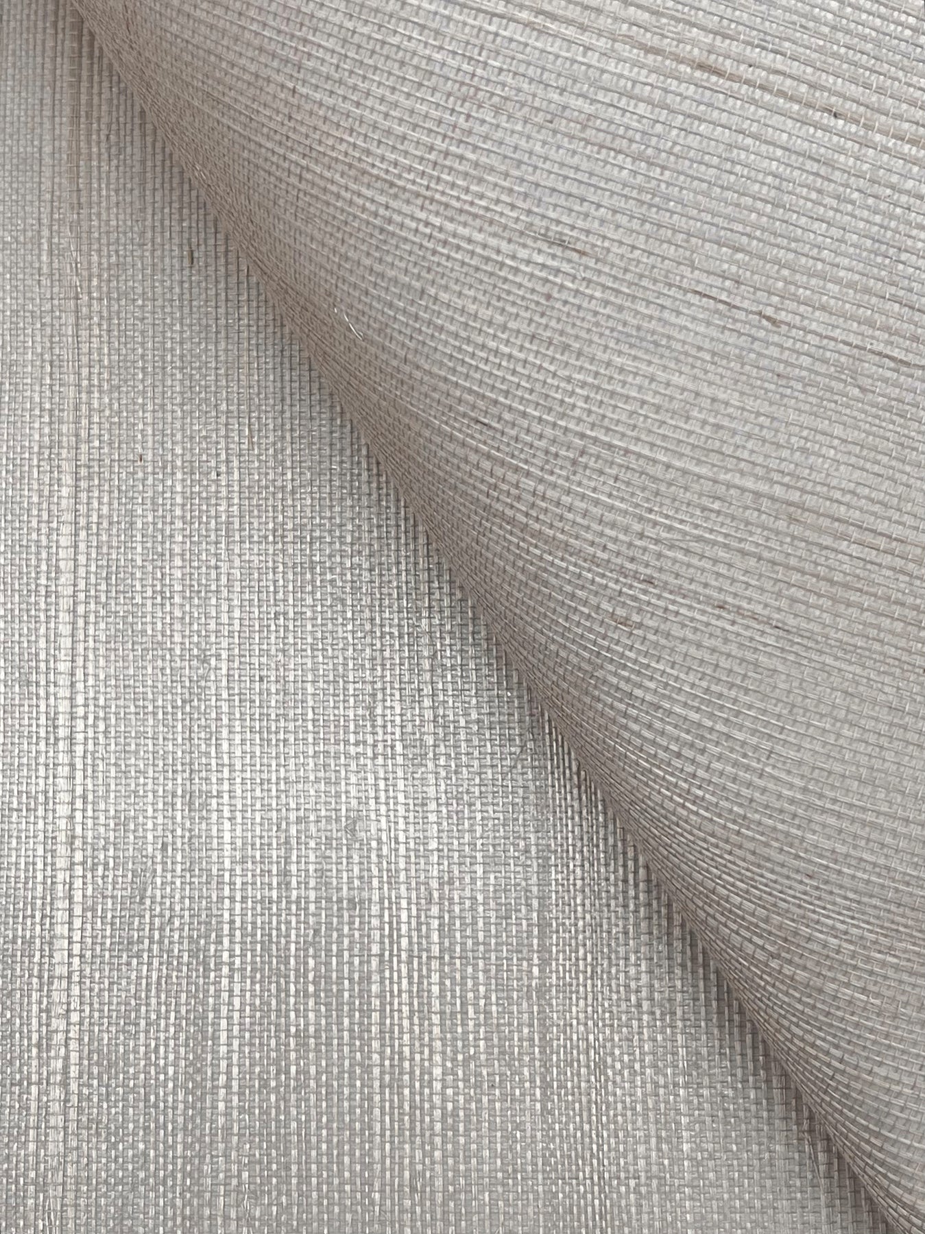 York Wallcoverings Designer Sisals Fan Deck Maguey Sisal Stone Wallpaper Traditional Grasscloth Greys   - GV0134NWFD