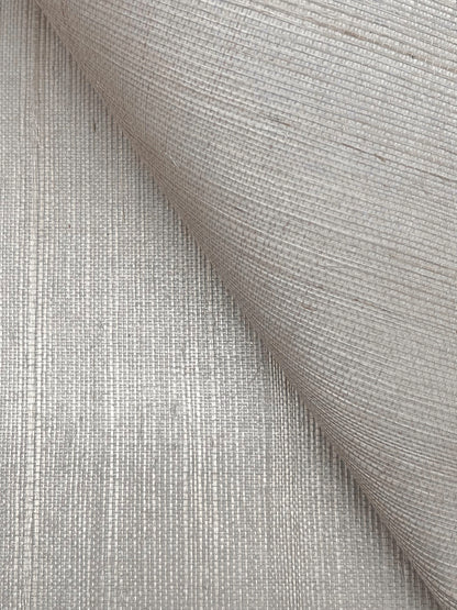 York Wallcoverings Designer Sisals Fan Deck Maguey Sisal Stone Wallpaper Traditional Grasscloth Greys   - GV0134NWFD