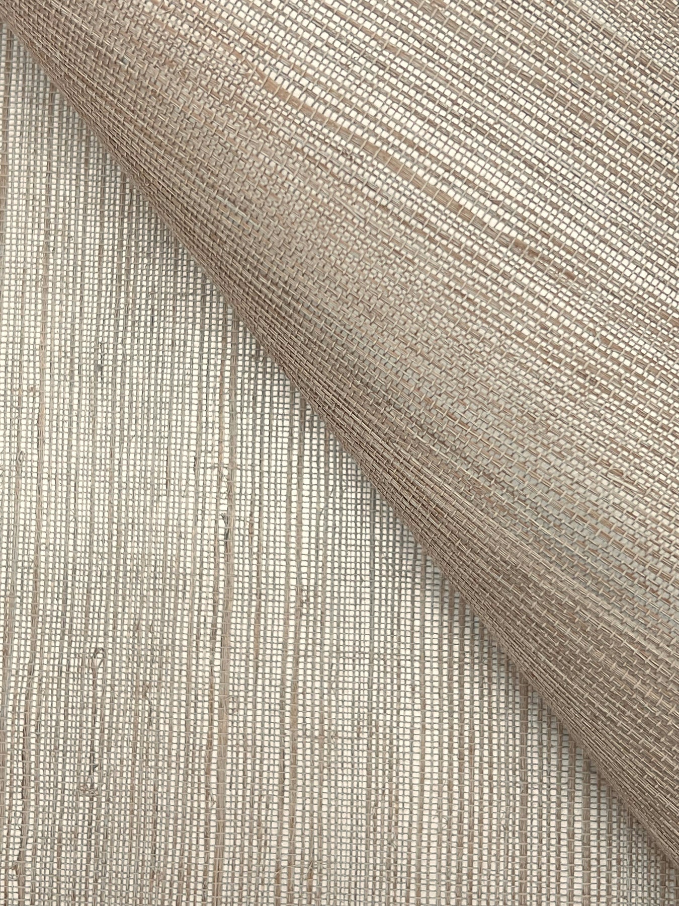 York Wallcoverings Grasscloth and Natural Resource Maguey Sisal Silver Wallpaper Traditional Grasscloth Metallics   - GV0135NW