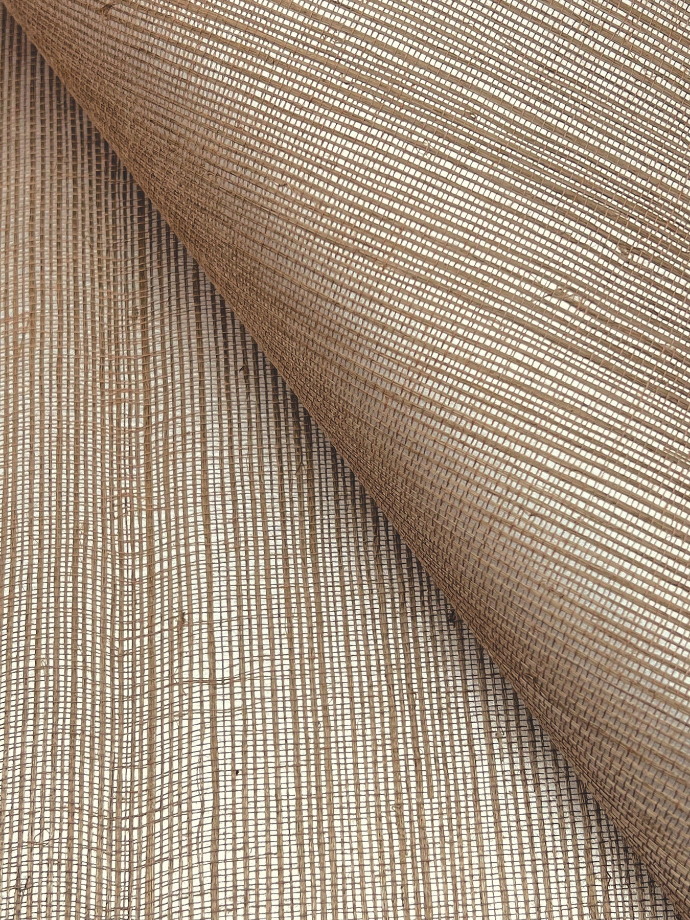 York Wallcoverings Grasscloth and Natural Resource Maguey Sisal Beige Wallpaper Traditional Grasscloth Metallics   - GV0136NW