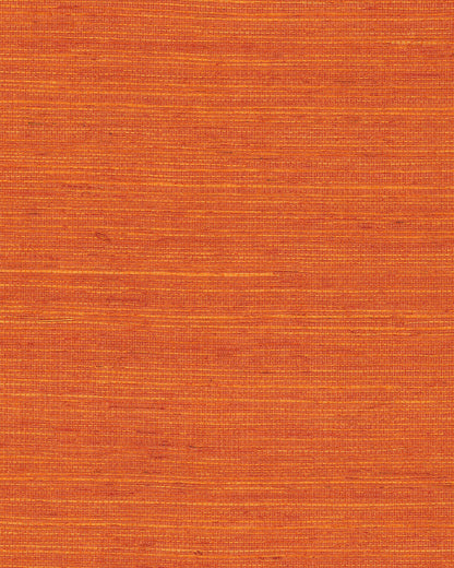 York Wallcoverings Grasscloth and Natural Resource Maguey Sisal Clementine Wallpaper Traditional Grasscloth Oranges   - GV0140NW
