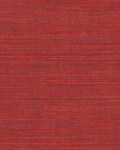 York Wallcoverings Grasscloth and Natural Resource Maguey Sisal Tomato Wallpaper Traditional Grasscloth Reds   - GV0141NW