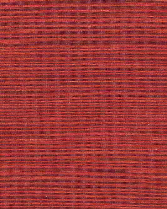 York Wallcoverings Grasscloth and Natural Resource Maguey Sisal Tomato Wallpaper Traditional Grasscloth Reds   - GV0141NW