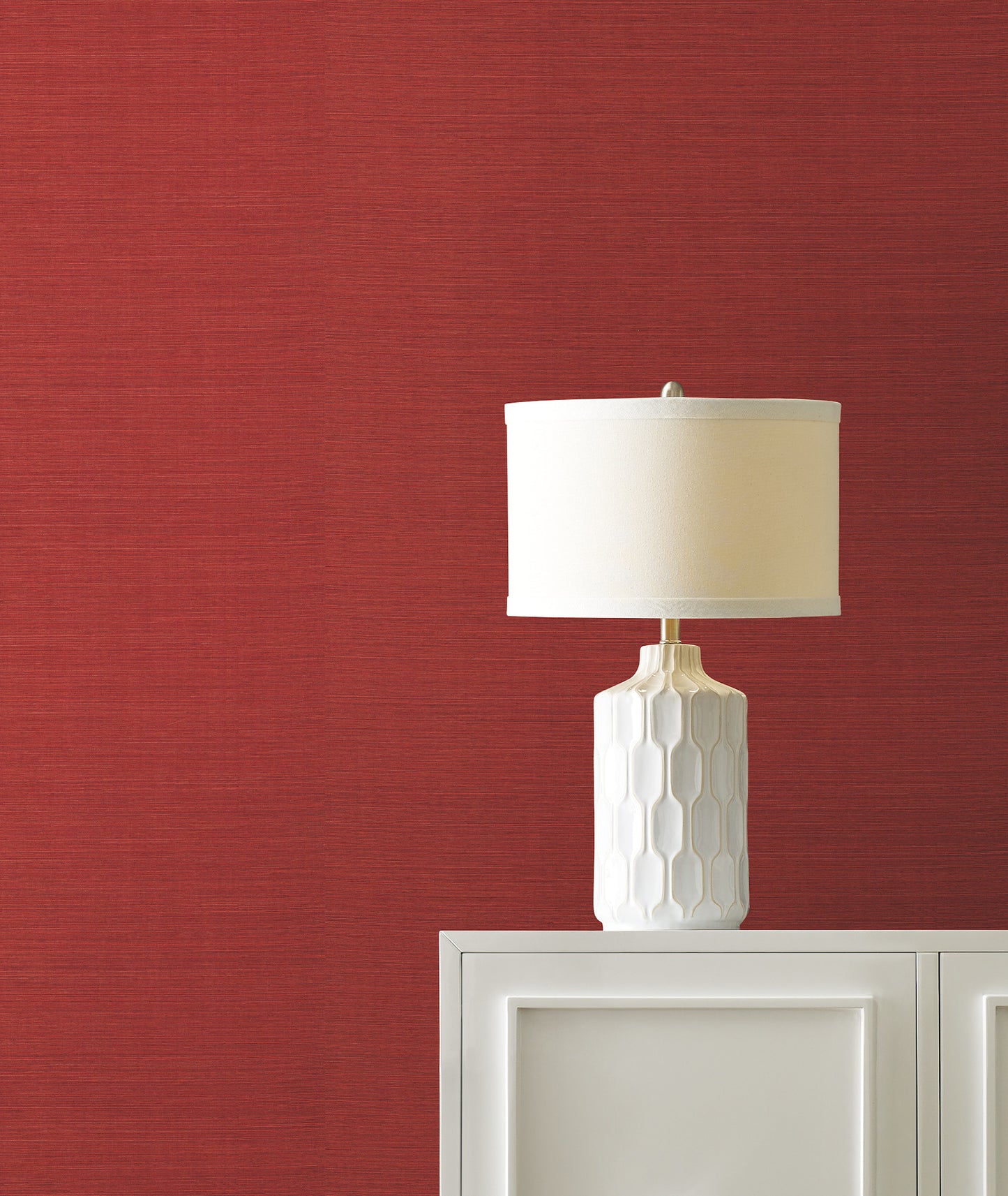 York Wallcoverings Grasscloth and Natural Resource Maguey Sisal Tomato Wallpaper Traditional Grasscloth Reds   - GV0141NW