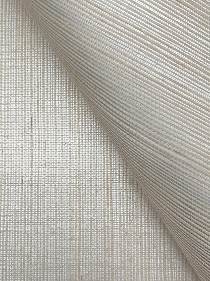 York Wallcoverings Designer Sisals Fan Deck Maguey Sisal Oyster Wallpaper Traditional Grasscloth Beiges   - GV0142NWFD