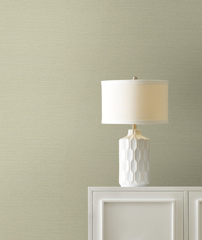 York Wallcoverings Grasscloth and Natural Resource Maguey Sisal Celery Wallpaper Traditional Grasscloth Greens   - GV0143NW
