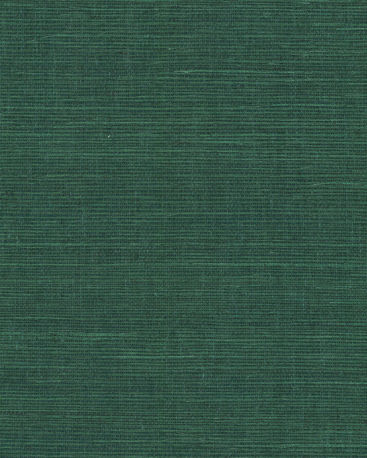 York Wallcoverings Grasscloth and Natural Resource Maguey Sisal Forest Wallpaper Traditional Grasscloth Greens   - GV0148NW