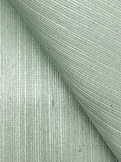 York Wallcoverings Grasscloth and Natural Resource Maguey Sisal Seaglass Wallpaper Traditional Grasscloth Blues   - GV0150NW