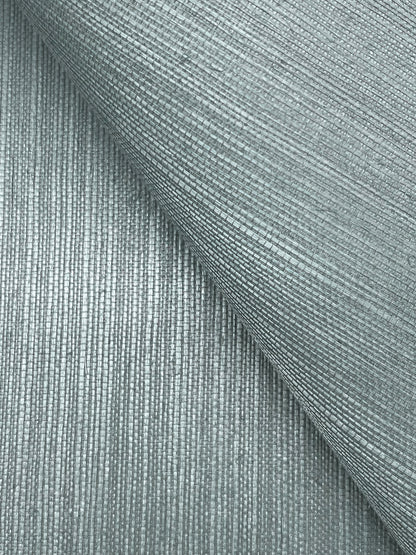 York Wallcoverings Designer Sisals Fan Deck Maguey Sisal Spruce Wallpaper Traditional Grasscloth Greens   - GV0152NWFD