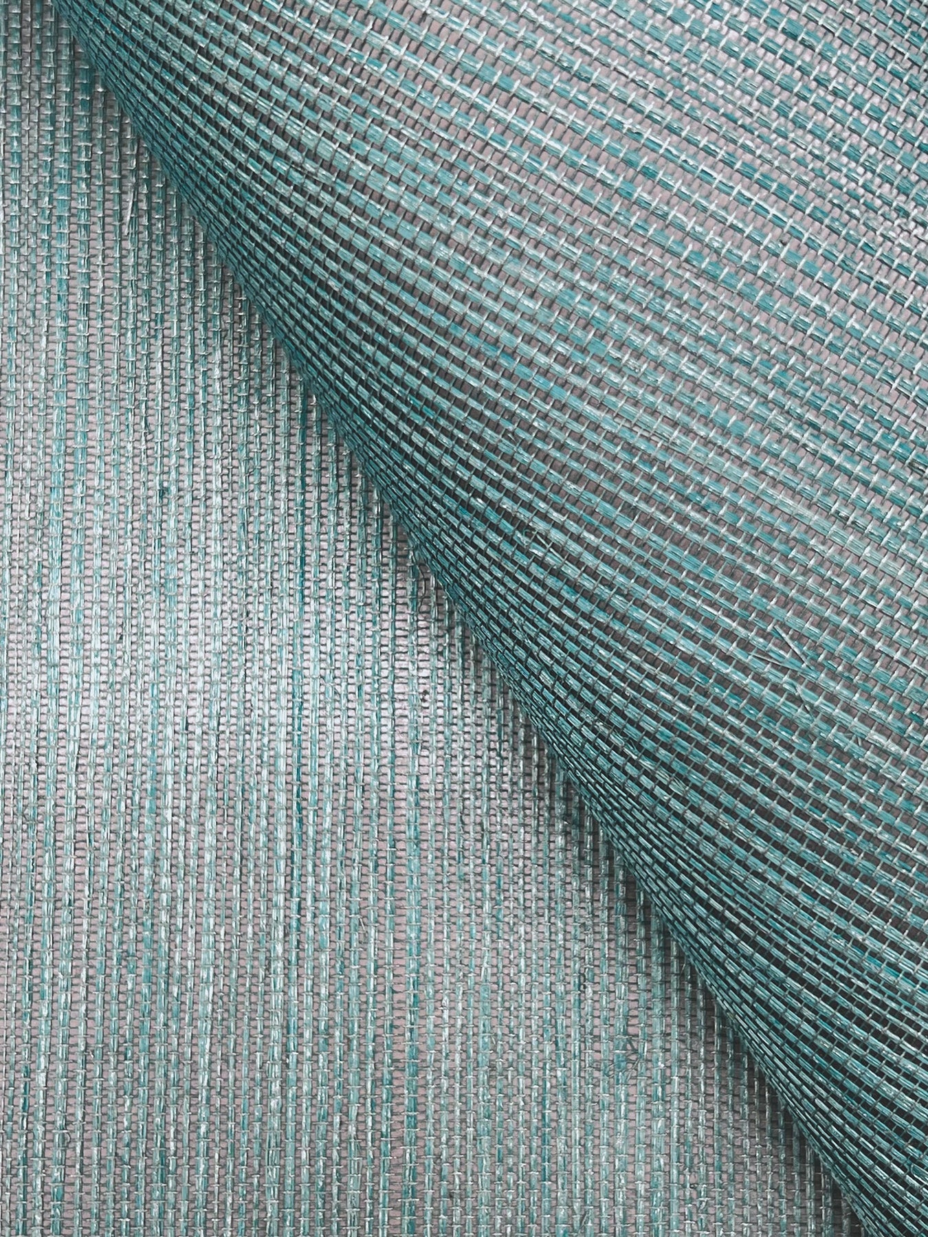 York Wallcoverings Grasscloth and Natural Resource Maguey Sisal Dragonfly Wallpaper Traditional Grasscloth Blues   - GV0153NW