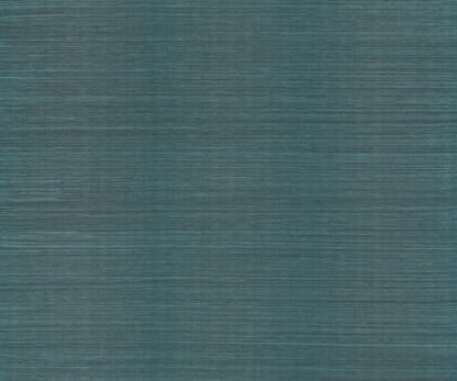York Wallcoverings Designer Sisals Fan Deck Maguey Sisal Peacock Wallpaper Traditional Grasscloth Blues   - GV0154NWFD