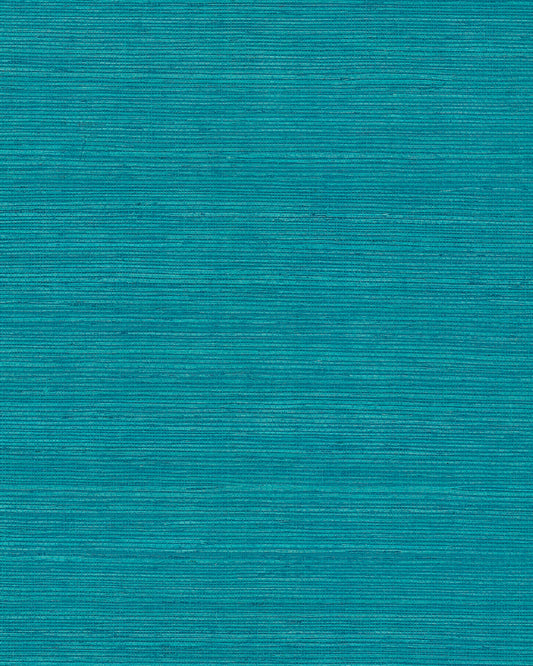 York Wallcoverings Grasscloth and Natural Resource Maguey Sisal Lagoon Wallpaper Traditional Grasscloth Blues   - GV0155NW