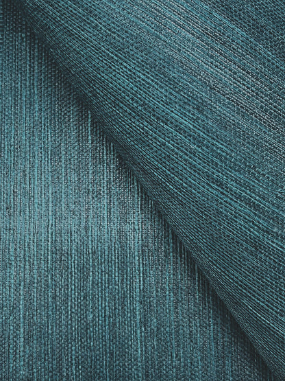 York Wallcoverings Grasscloth and Natural Resource Maguey Sisal Agean Wallpaper Traditional Grasscloth Blues   - GV0156NW