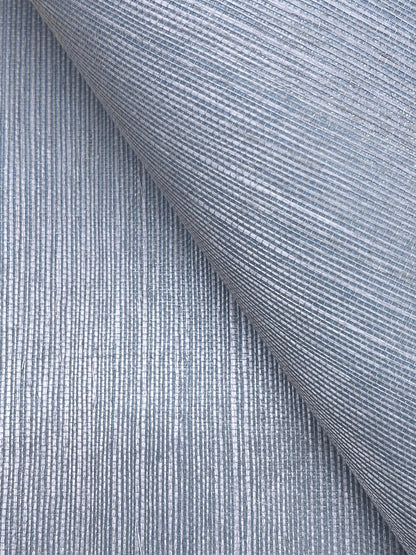 York Wallcoverings Grasscloth and Natural Resource Maguey Sisal Cornflower Wallpaper Traditional Grasscloth Blues   - GV0160NW