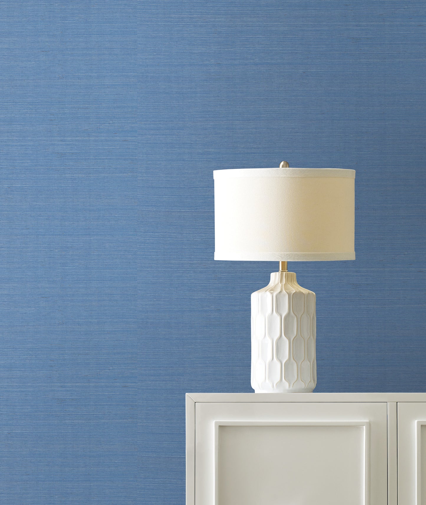York Wallcoverings Grasscloth and Natural Resource Maguey Sisal Azure Wallpaper Traditional Grasscloth Blues   - GV0162NW