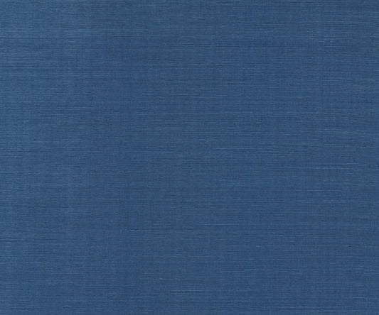 York Wallcoverings Designer Sisals Fan Deck Maguey Sisal Lapis Wallpaper Traditional Grasscloth Blues   - GV0164NWFD