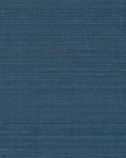 York Wallcoverings Grasscloth and Natural Resource Maguey Sisal Indigo Wallpaper Traditional Grasscloth Blues   - GV0165NW