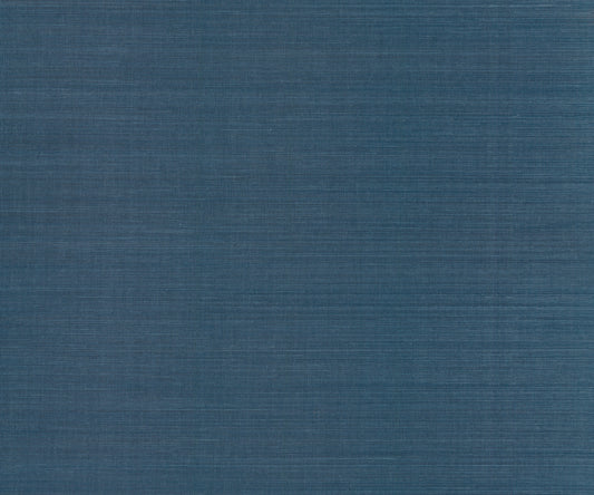 York Wallcoverings Designer Sisals Fan Deck Maguey Sisal Indigo Wallpaper Traditional Grasscloth Blues   - GV0165NWFD