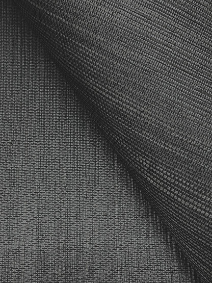 York Wallcoverings Grasscloth and Natural Resource Maguey Sisal Gunmetal Wallpaper Traditional Grasscloth Greys   - GV0172NW