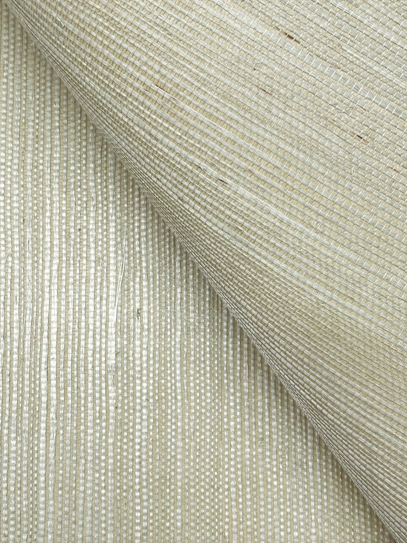 York Wallcoverings Designer Sisals Fan Deck Maguey Sisal Mushroom Wallpaper Traditional Grasscloth Browns   - GV0176NWFD