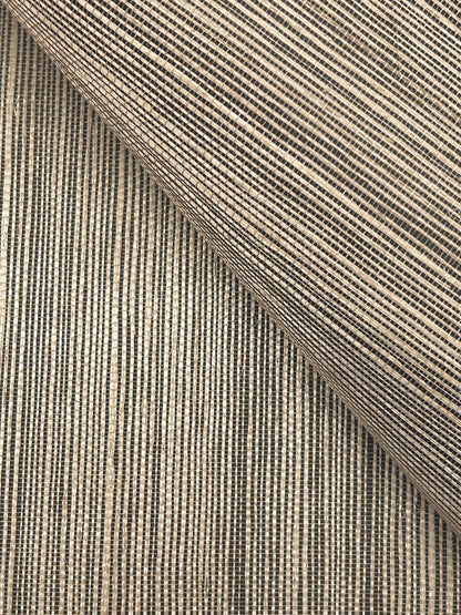 York Wallcoverings Grasscloth and Natural Resource Maguey Sisal Black Wallpaper Traditional Grasscloth Browns   - GV0177NW