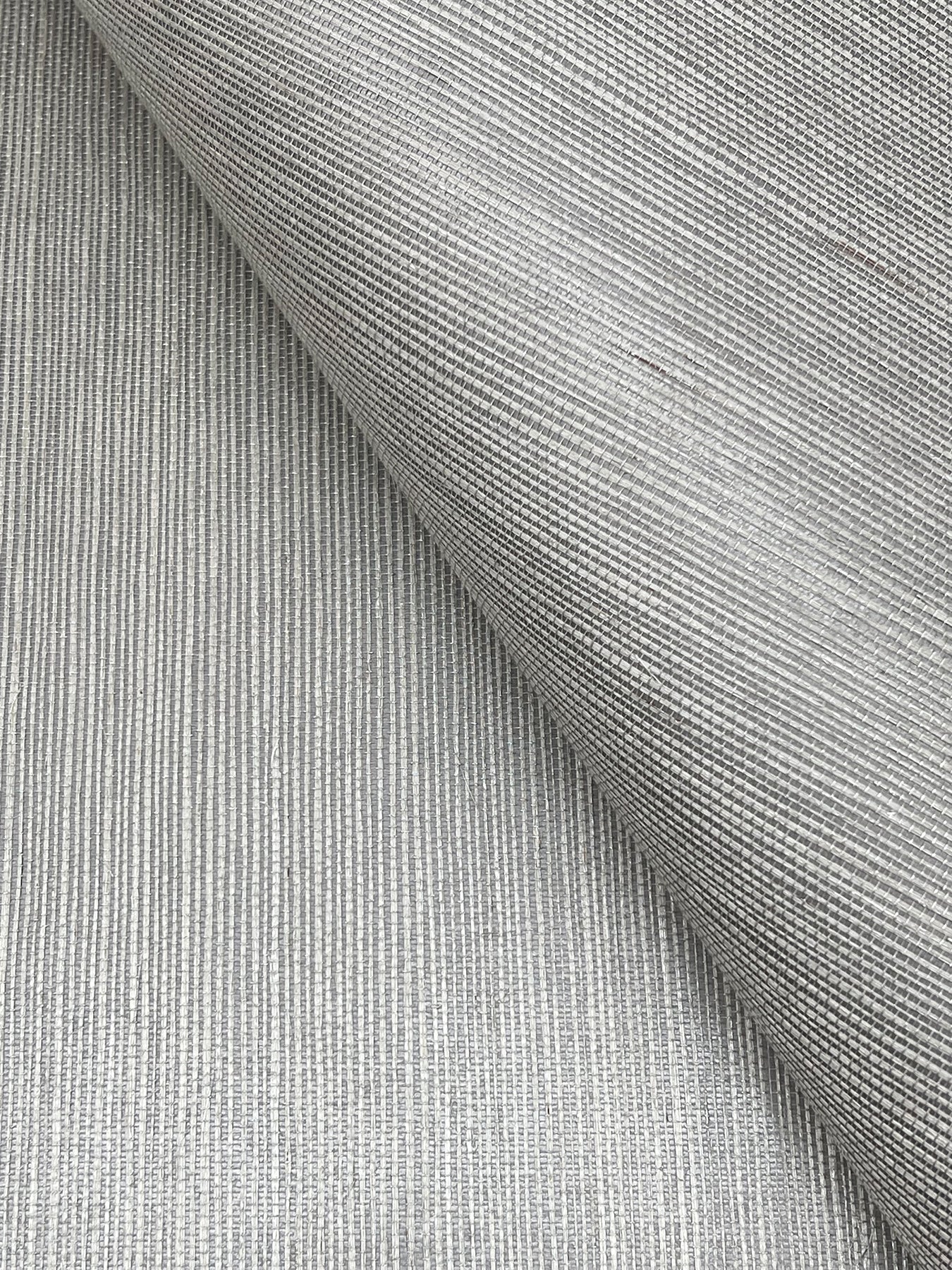 York Wallcoverings Lemieux et Cie Signature Maguey Sisal Eucalyptus Wallpaper Traditional Grasscloth Greys   - GV0179NWFD