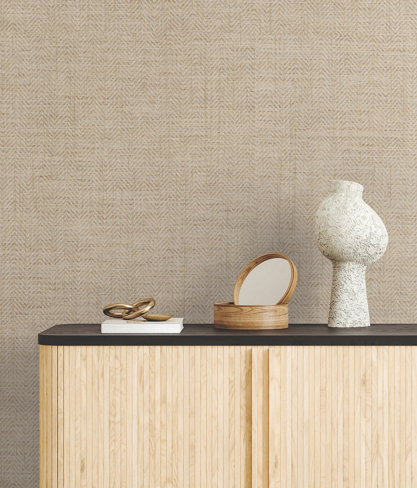 York Wallcoverings Grasscloth and Natural Resource Tailored Weave Camel Wallpaper Traditional Grasscloth Beiges   - GV0193