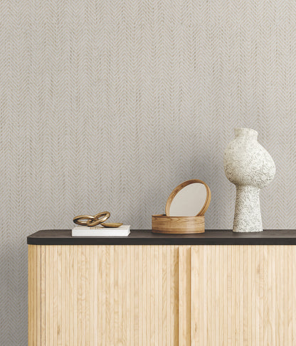 York Wallcoverings Grasscloth and Natural Resource Tailored Weave White Wallpaper Traditional Grasscloth Beiges   - GV0194