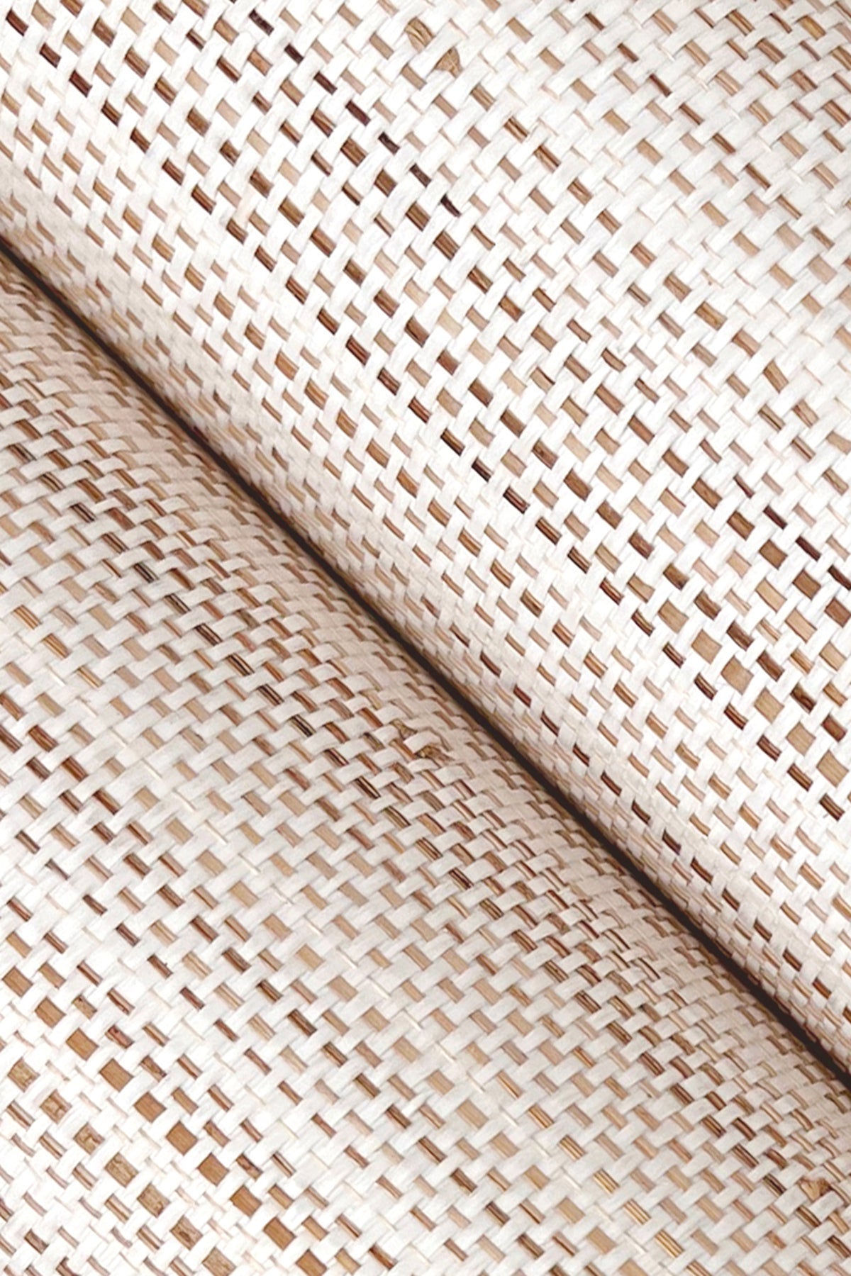 York Wallcoverings Grasscloth and Natural Resource Marled Abaca White Wallpaper Traditional Grasscloth Whites and Off-Whites   - GV0201