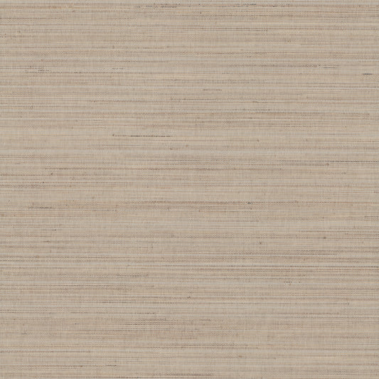 York Wallcoverings Grasscloth and Natural Resource Marled Abaca Taupe Wallpaper Traditional Grasscloth Browns   - GV0202