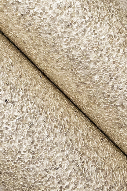 York Wallcoverings Grasscloth and Natural Resource Terra Mica Oyster Wallpaper Traditional Raised Prints Beiges   - GV0212