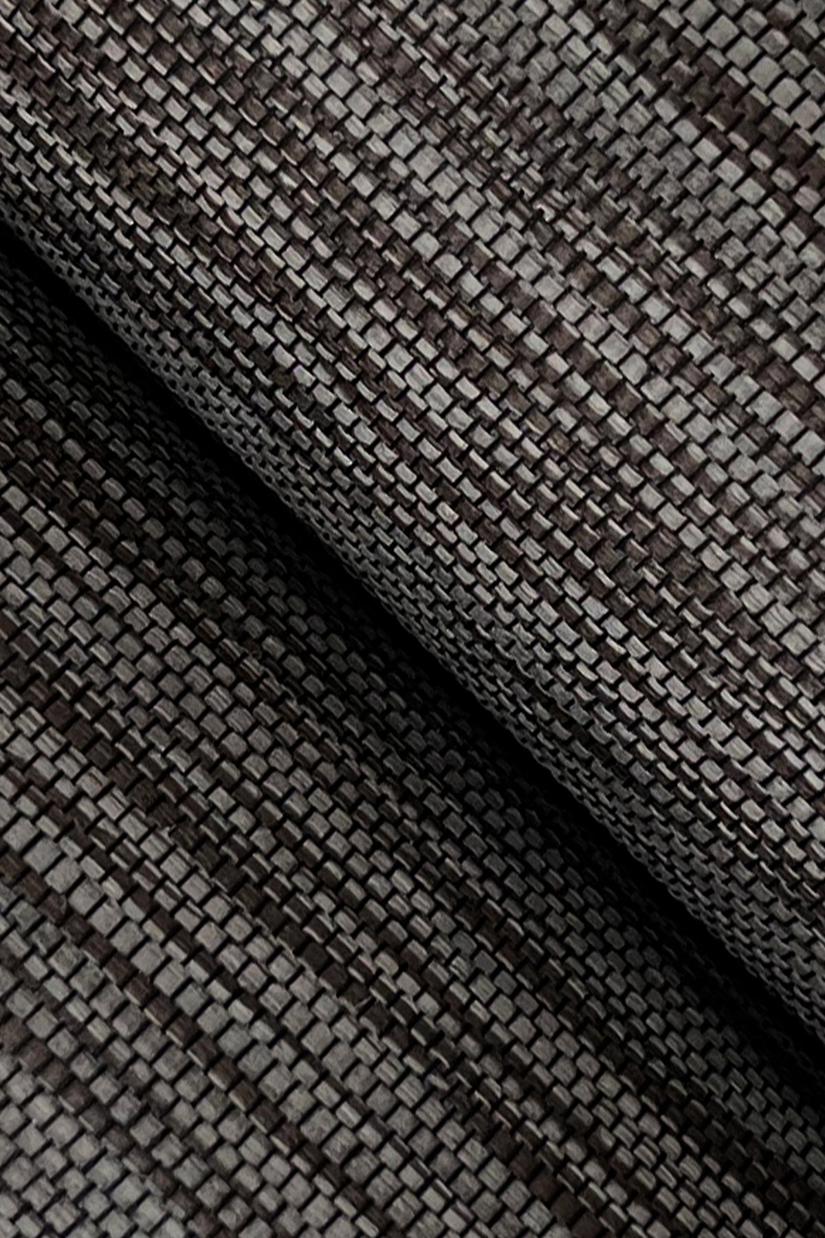 York Wallcoverings Grasscloth and Natural Resource Horizon Paperweave Black Wallpaper Traditional Grasscloth Blacks   - GV0221