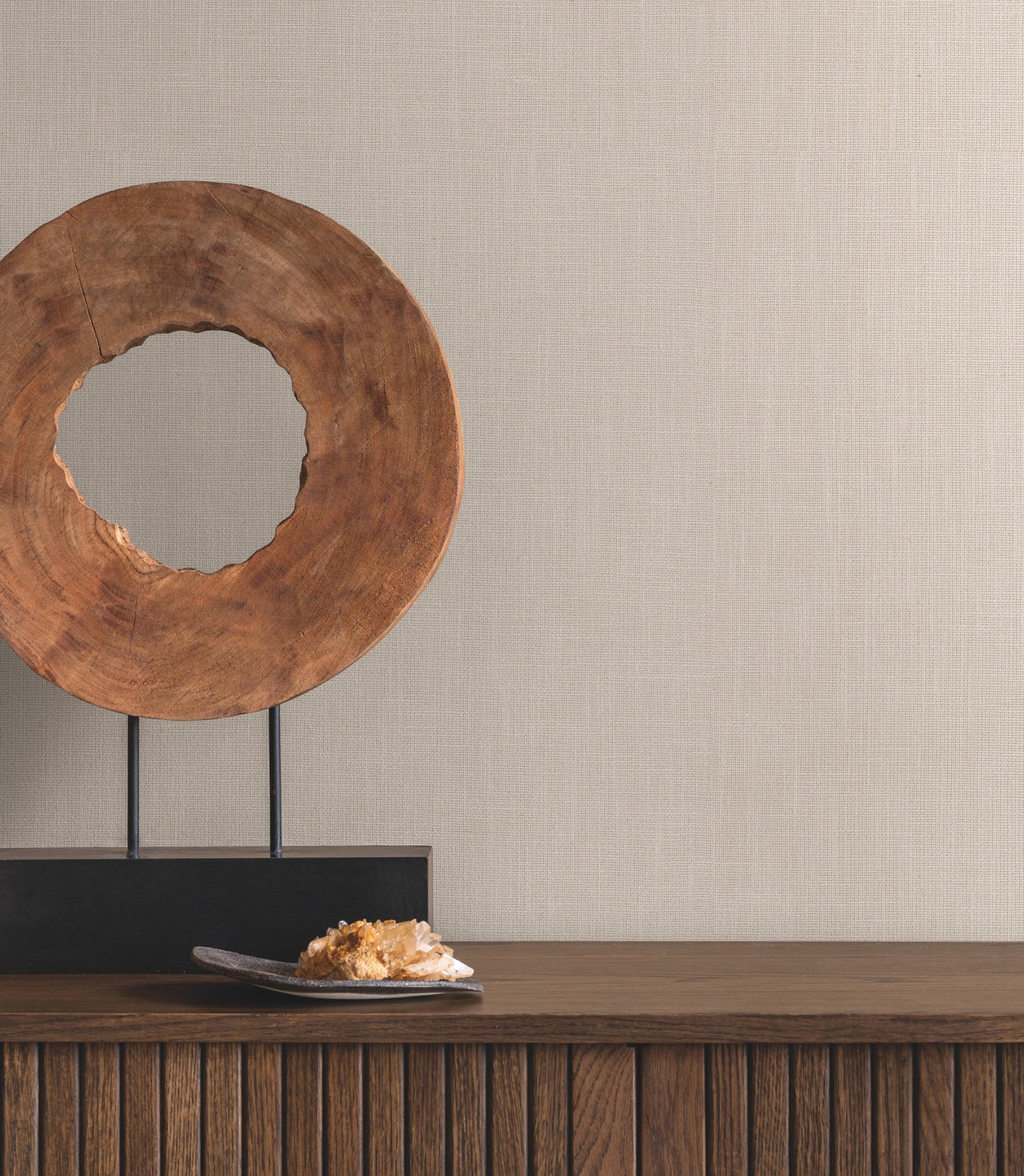 York Wallcoverings Grasscloth and Natural Resource Classic Linen Linen Wallpaper Traditional Weaves Beiges   - GV0227