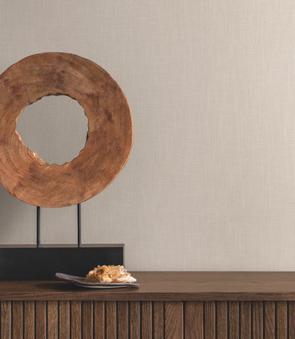 York Wallcoverings Grasscloth and Natural Resource Classic Linen Linen Wallpaper Traditional Weaves Beiges   - GV0227