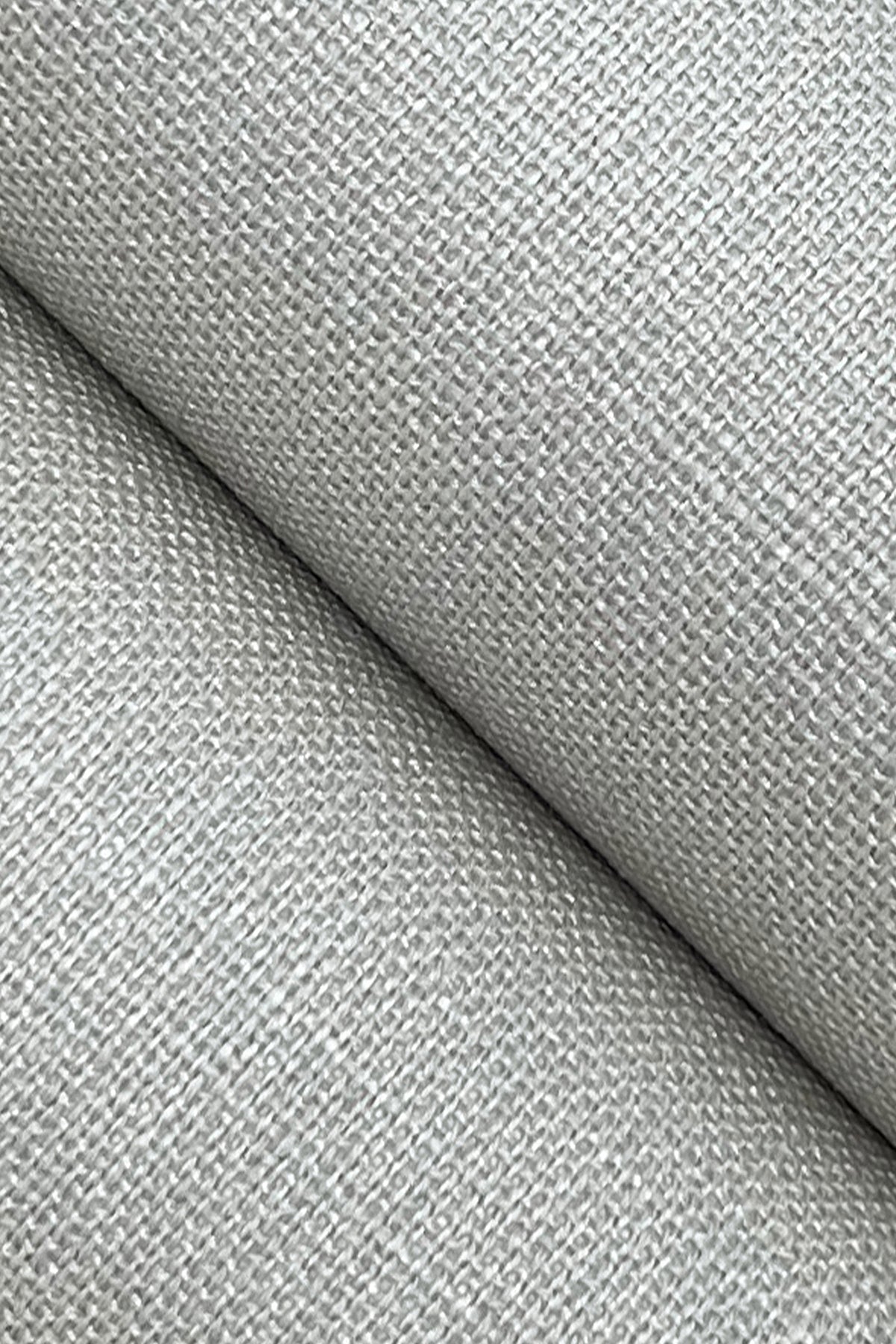 York Wallcoverings Grasscloth and Natural Resource Classic Linen Grey Wallpaper Traditional Weaves Greys   - GV0229