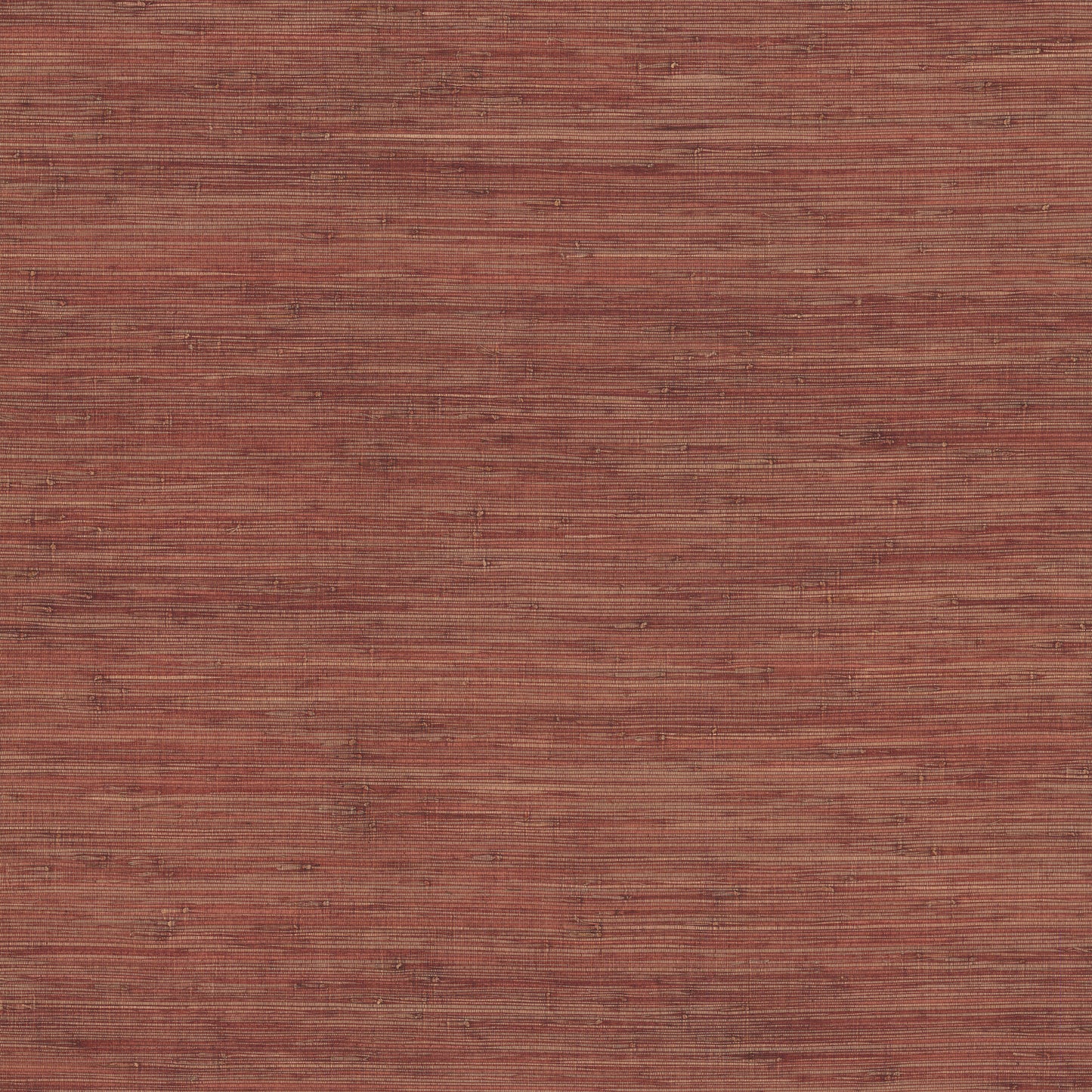 York Wallcoverings Grasscloth and Natural Resource Knotted Grass Brick Wallpaper Traditional Grasscloth Reds   - GV0233