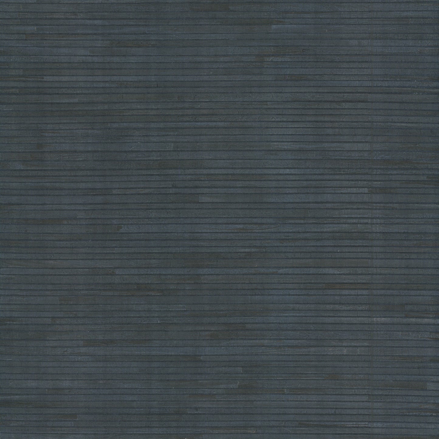 York Wallcoverings Grasscloth and Natural Resource Hyacinth Leaf Navy Wallpaper Traditional Novelty Blacks   - GV0237