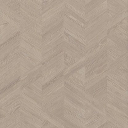 York Wallcoverings Grasscloth and Natural Resource Interlocking Wood Taupe Wallpaper Traditional Wood Veneer Browns   - GV0243