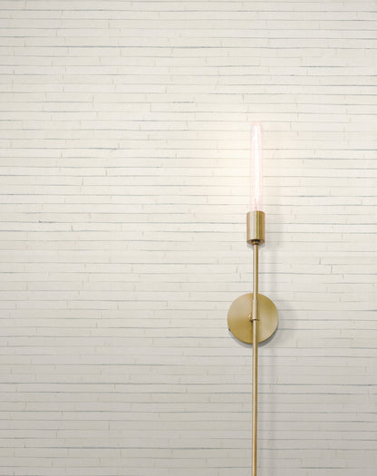 York Wallcoverings Grasscloth and Natural Resource Handcrafted Shimmering Paper White Wallpaper Feature Wall Novelty Whites and Off-Whites   - GV0251