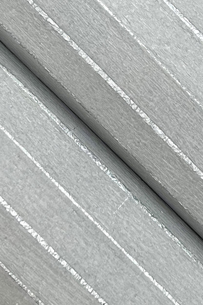 York Wallcoverings Grasscloth and Natural Resource Handcrafted Shimmering Paper Grey Wallpaper Feature Wall Novelty Greys   - GV0253