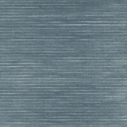 York Wallcoverings Grasscloth and Natural Resource Handcrafted Shimmering Paper Denim Wallpaper Feature Wall Novelty Blues   - GV0254