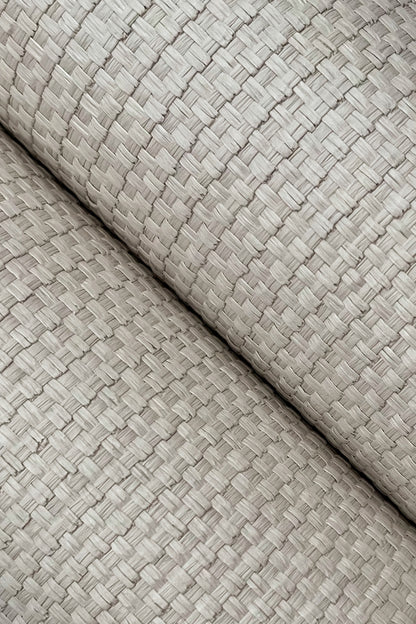 York Wallcoverings Grasscloth and Natural Resource Wicker Work Taupe Wallpaper Feature Wall Grasscloth Browns   - GV0263