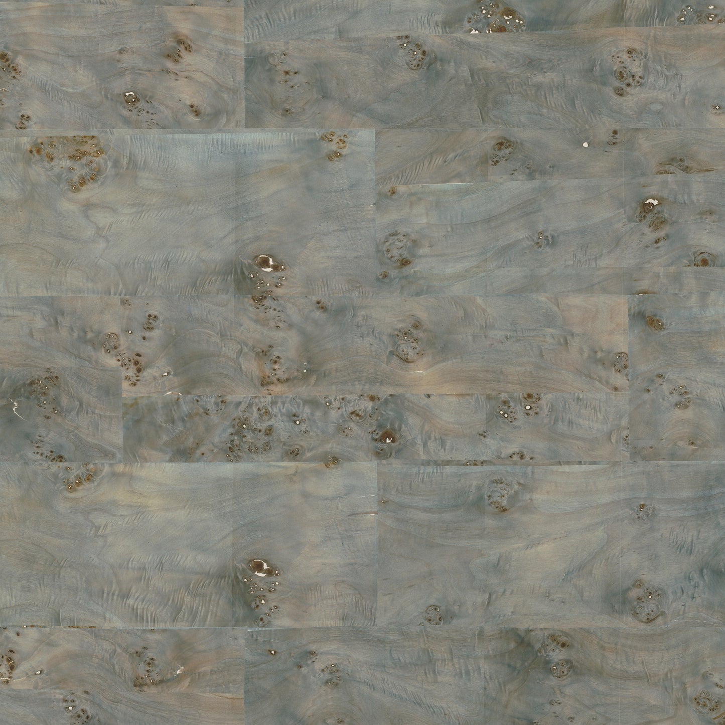 York Wallcoverings Grasscloth and Natural Resource Burlwood Smoke Wallpaper Feature Wall Wood Veneer Greys   - GV0267