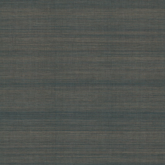 York Wallcoverings Grasscloth and Natural Resource Modern Abaca Peacock Wallpaper Traditional Grasscloth Blues   - GV0271